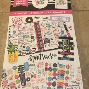 Happy planner Student sticker book